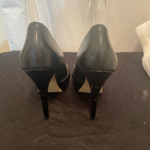 Enzo Angiolini Black High Heeled Shoes Size 8 - Picture 4 of 12